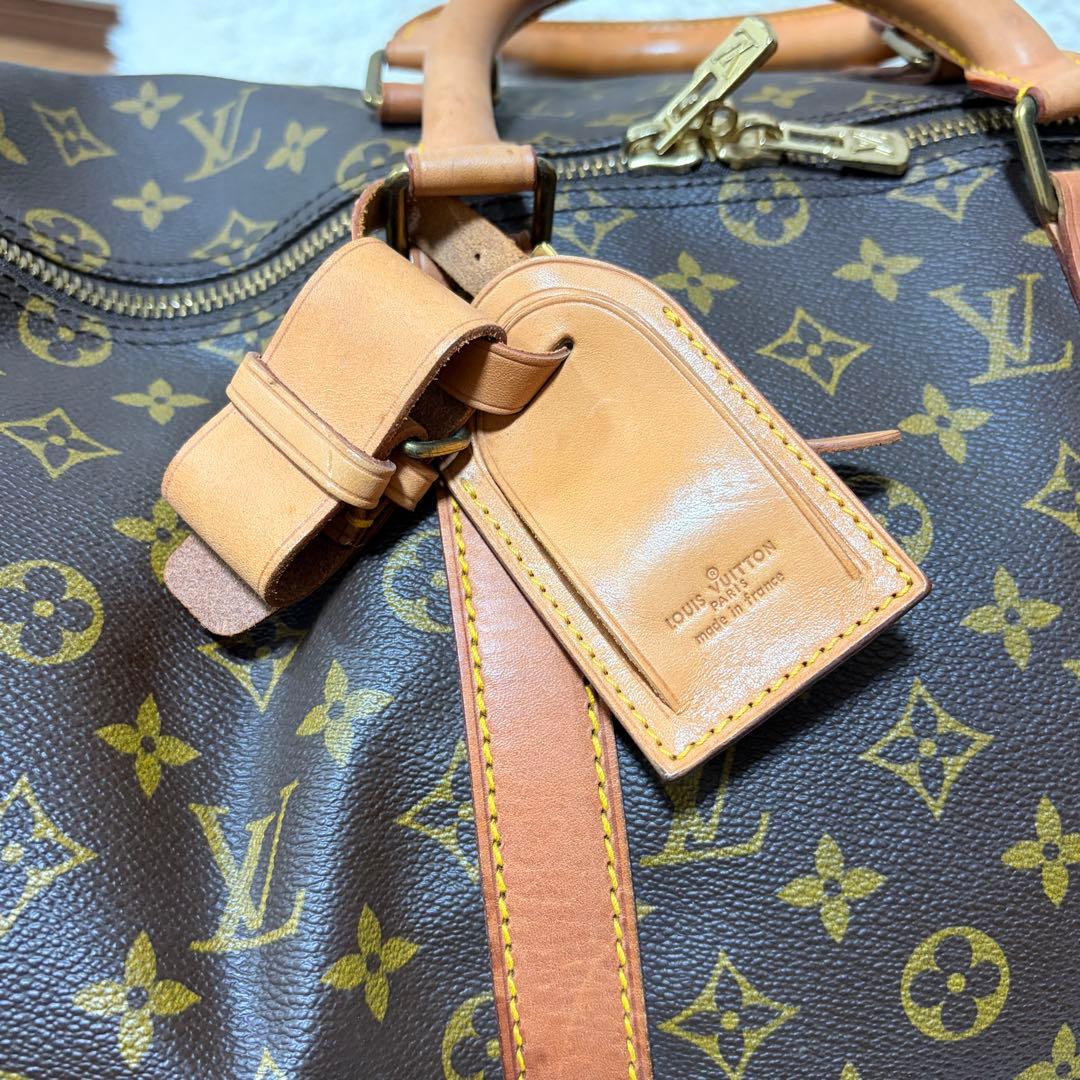 【美品】LOUIS VUITTON ルイヴィトン キーポル50 ボストンバッグ