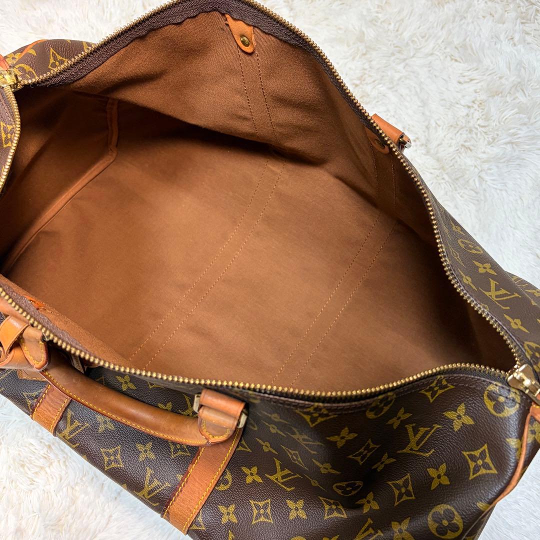 【美品】LOUIS VUITTON ルイヴィトン キーポル50 ボストンバッグ