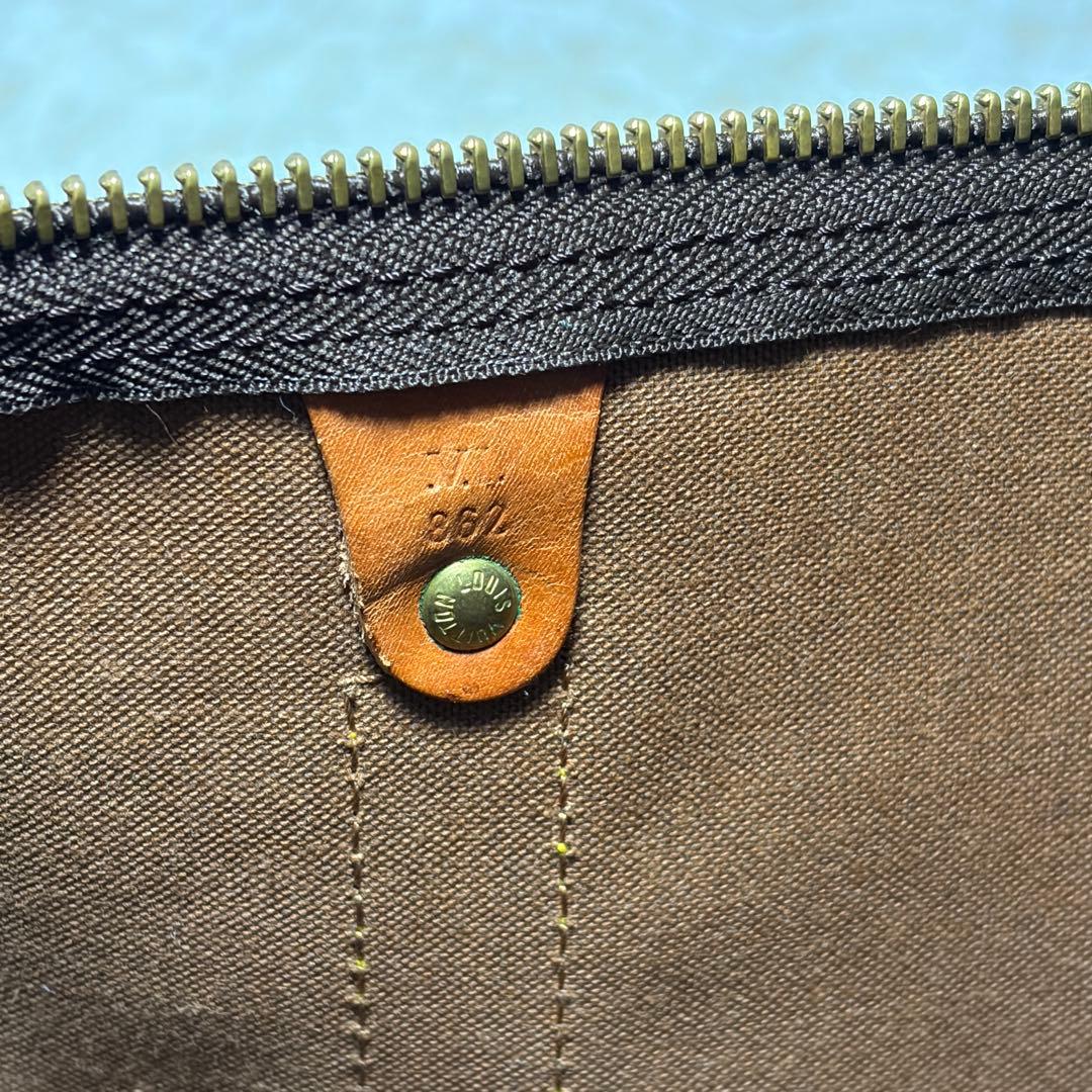 【美品】LOUIS VUITTON ルイヴィトン キーポル50 ボストンバッグ