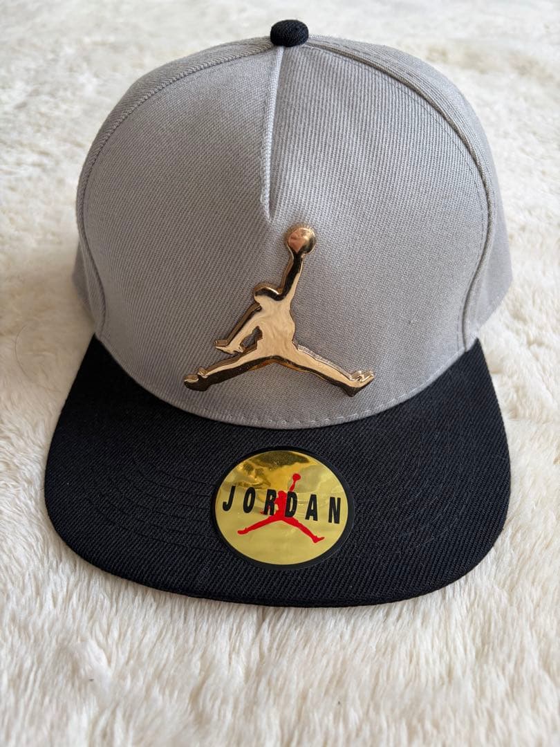 Jordan ベースボールキャップ グレー/ ブラック