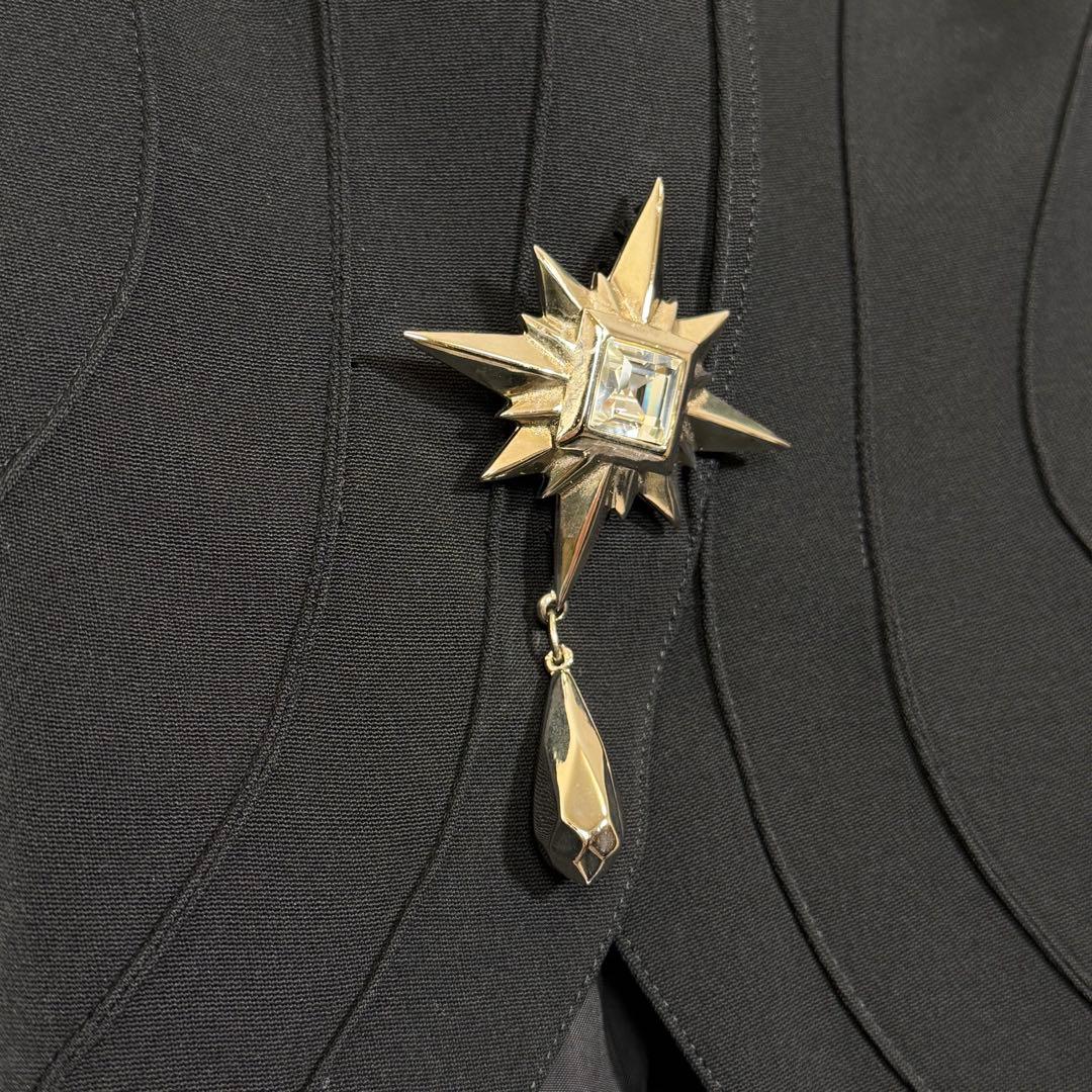ティエリーミュグレー Thierry Mugler テーラードジャケット スター