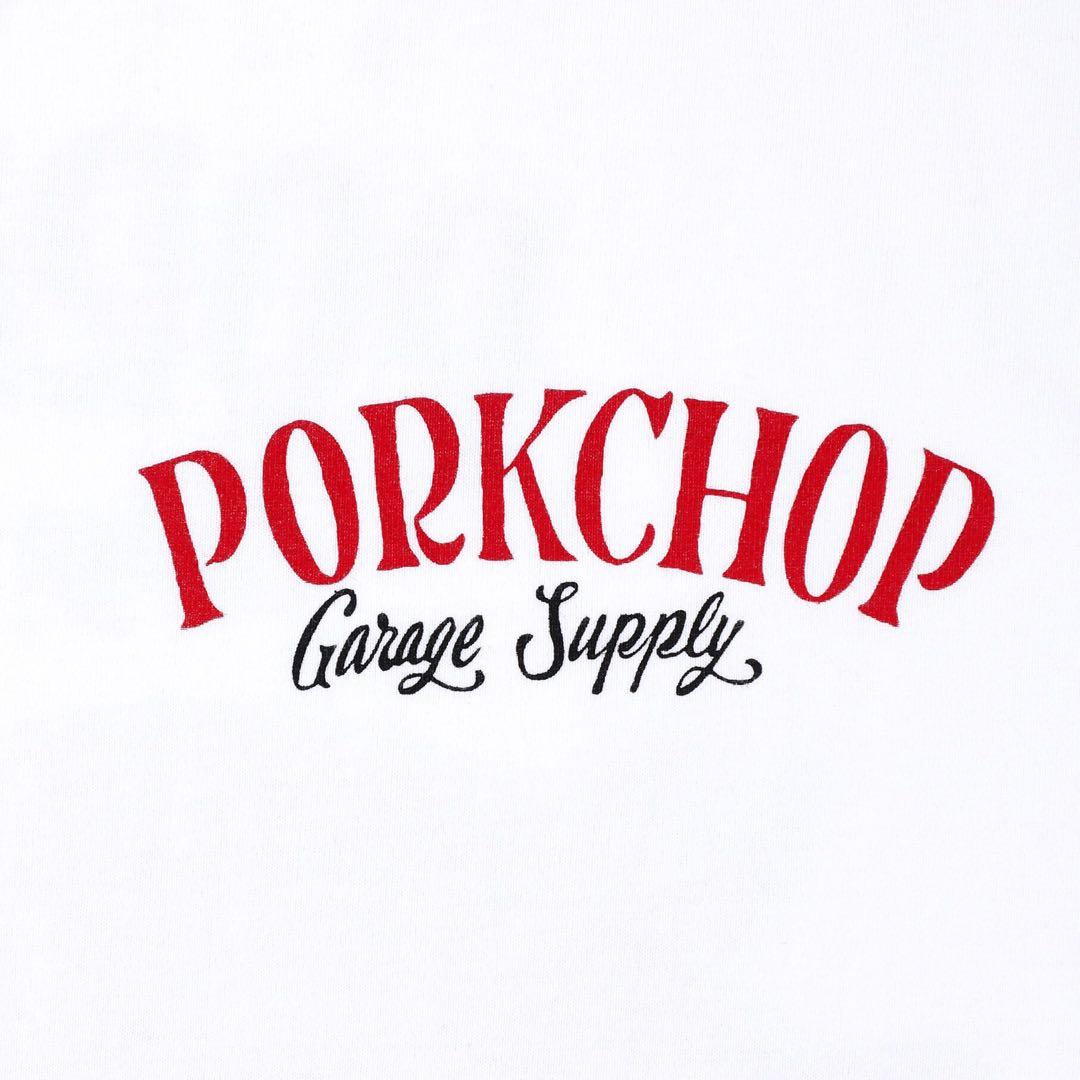 【完売品】 PORKCHOP PORK BACK TEE (White)