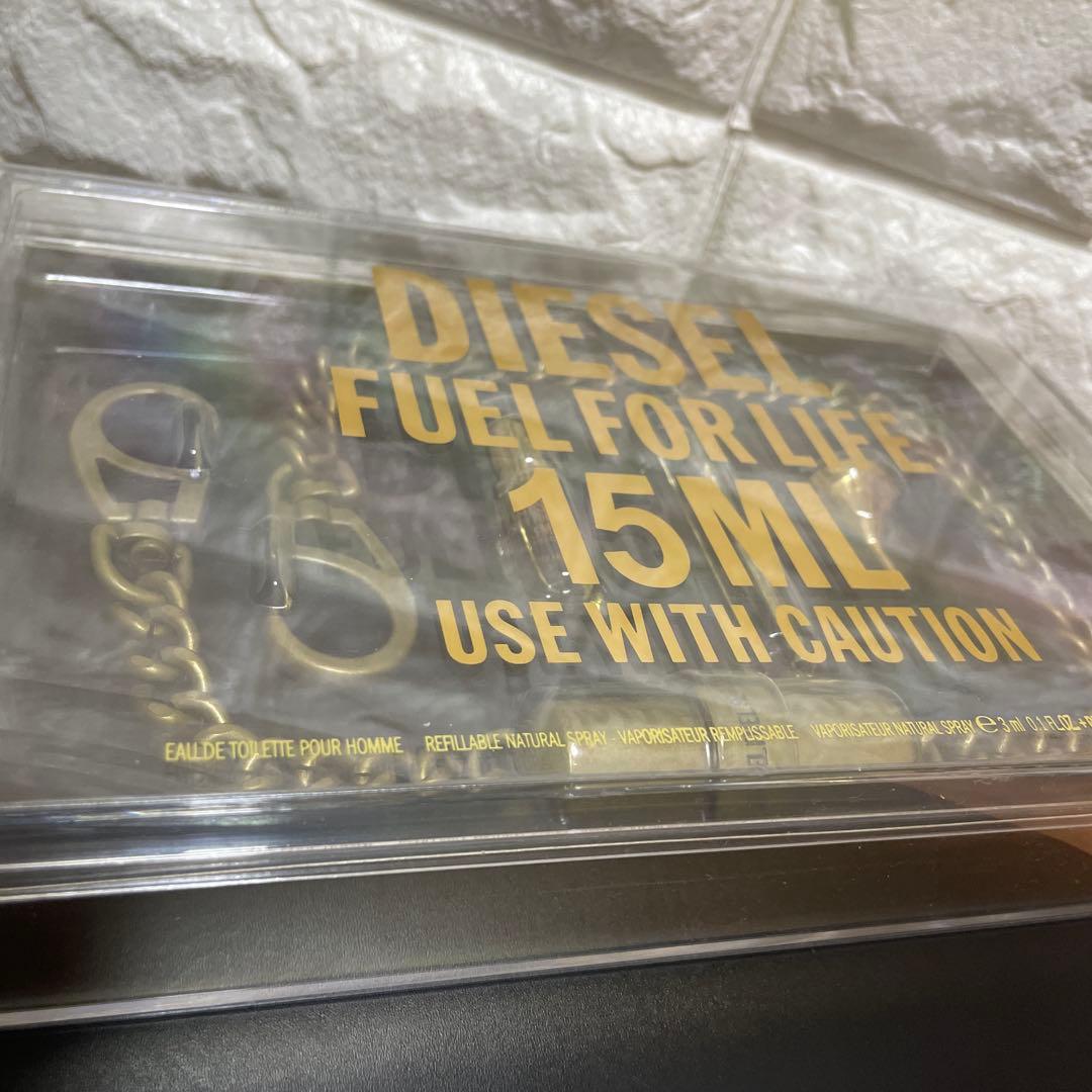 ディーゼルDIESEL香水チェーンセット3mL+12mLフランス製