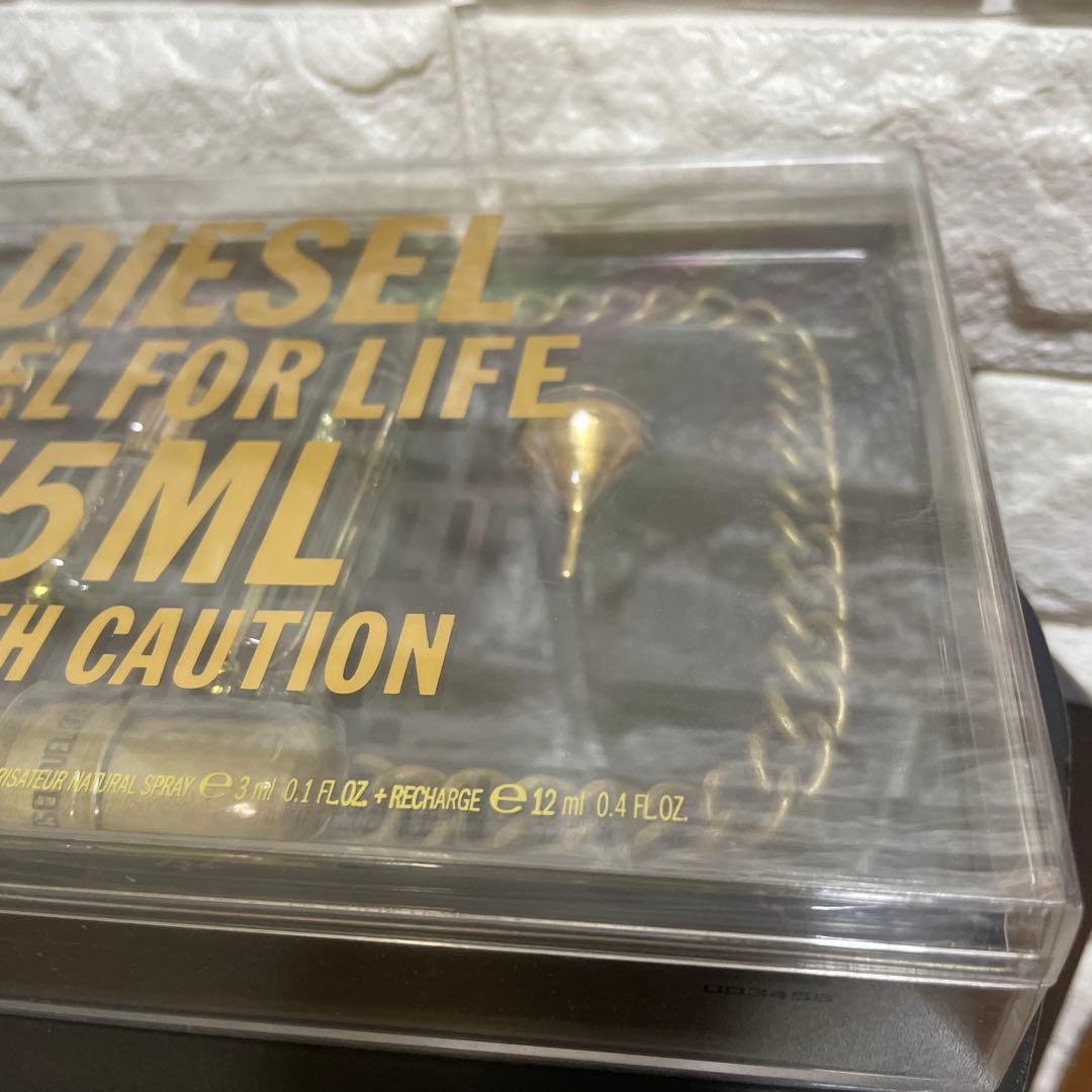 ディーゼルDIESEL香水チェーンセット3mL+12mLフランス製