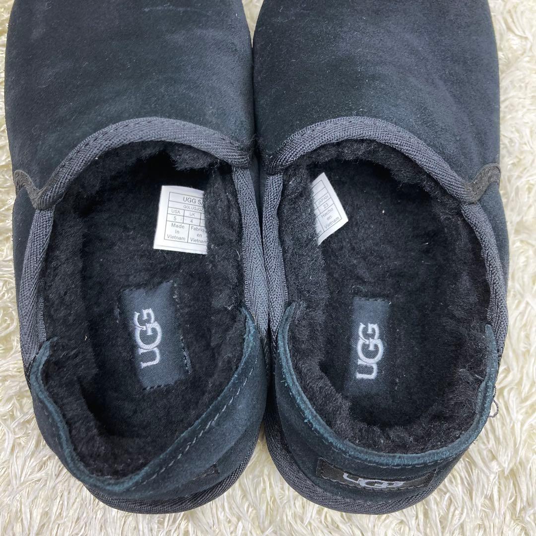 アグ UGG KENTON ケントン ムートン　スリッポン　スエード　ブラック