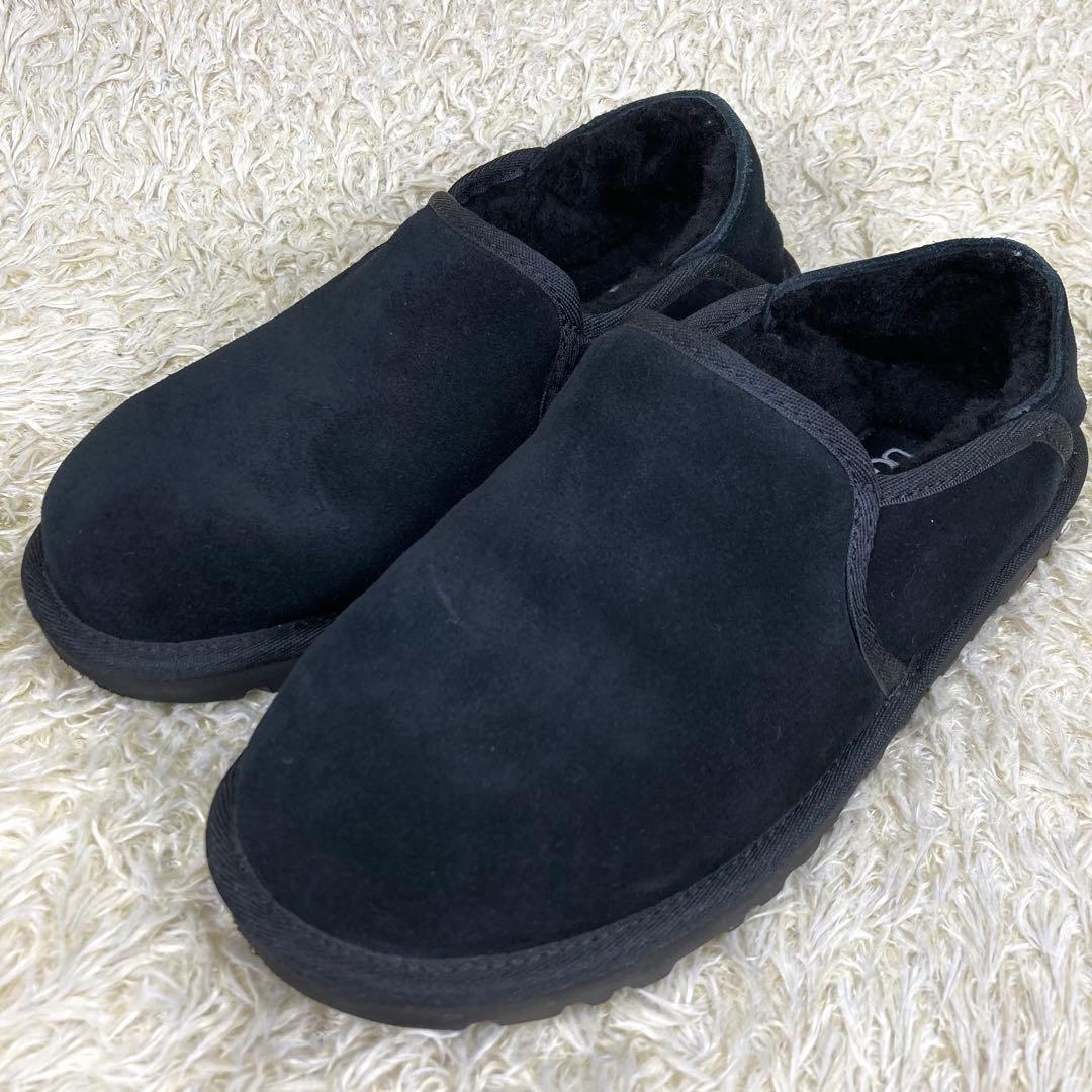 アグ UGG KENTON ケントン ムートン　スリッポン　スエード　ブラック