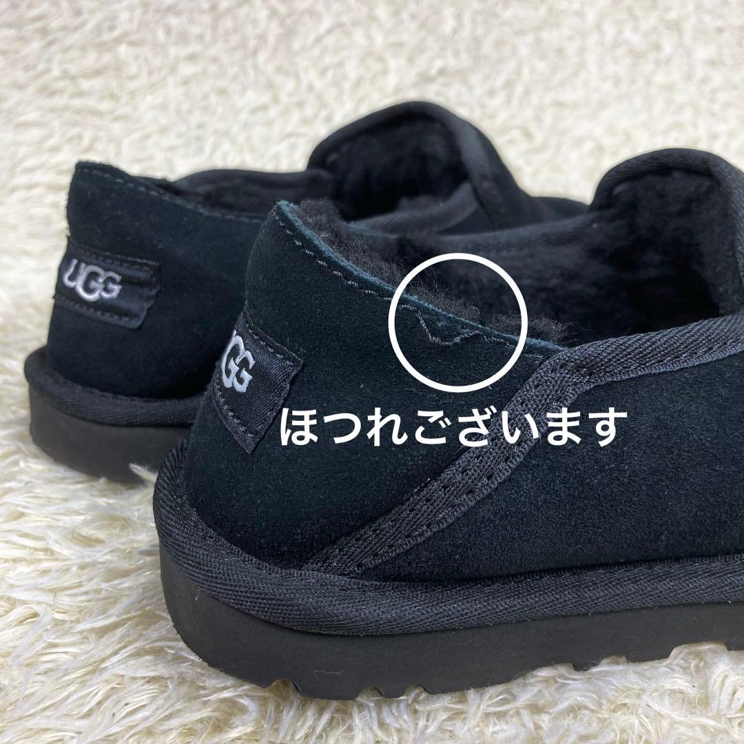 アグ UGG KENTON ケントン ムートン　スリッポン　スエード　ブラック