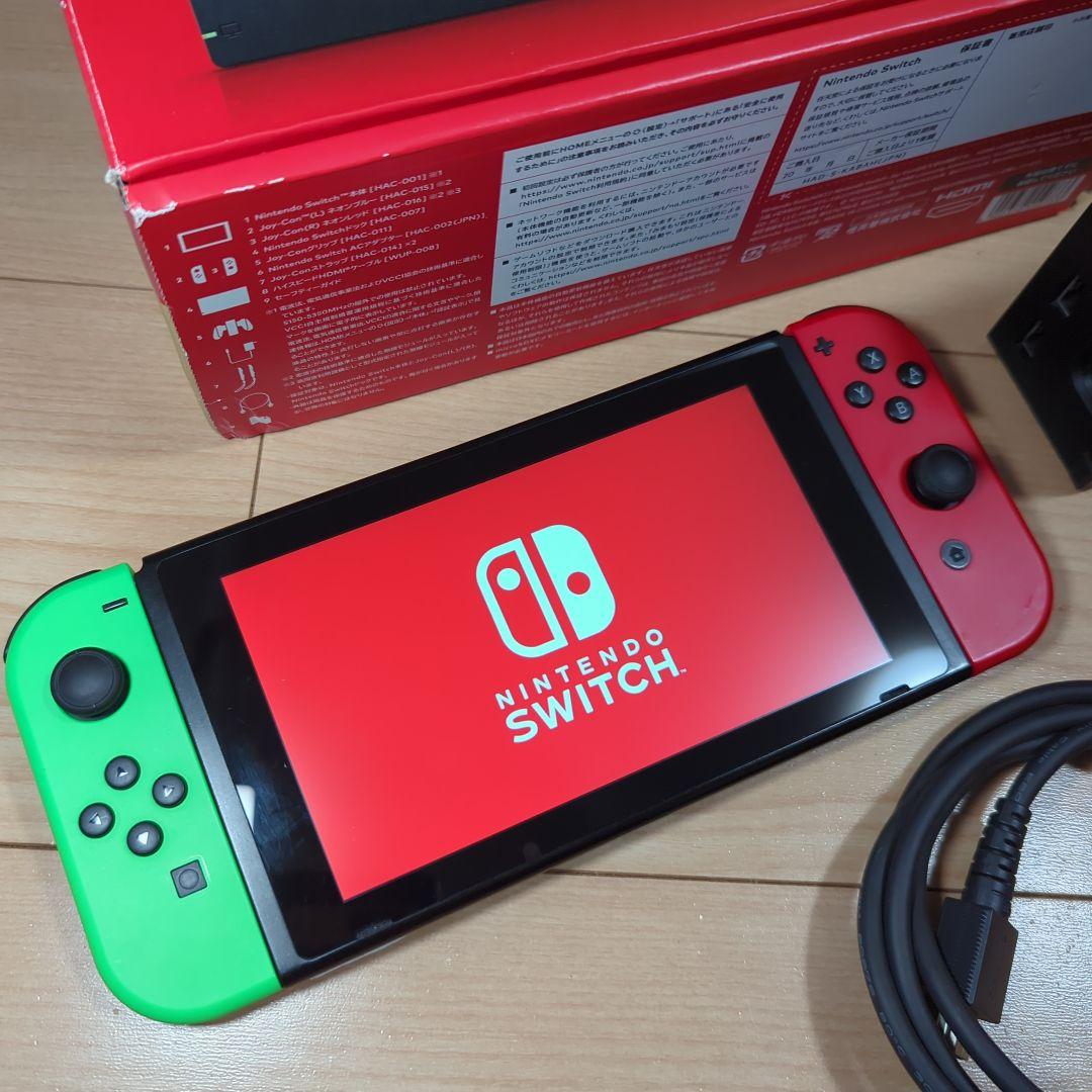 Nintendo Switch グリーン/レッド 本体