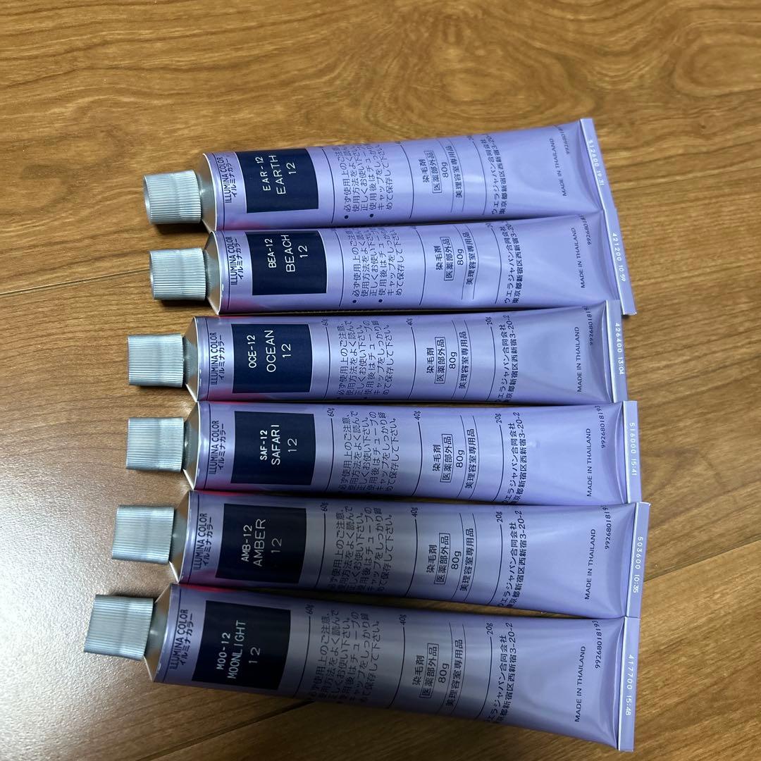 専用！ILLUMINA COLOR アディクシーカラーリング剤 １２本セット