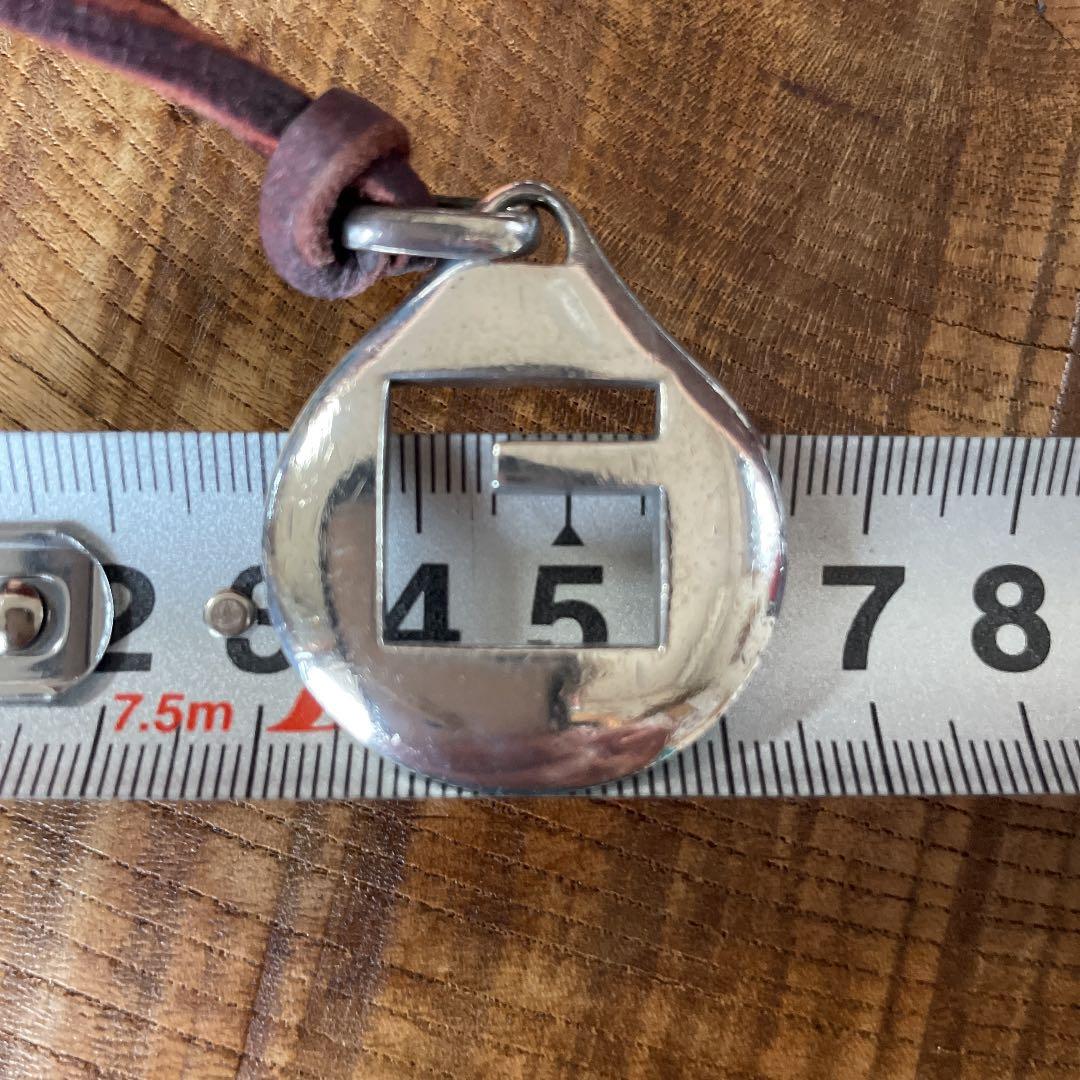 GUCCI ネックレス　オールドグッチ　シルバー　ペンダントトップ