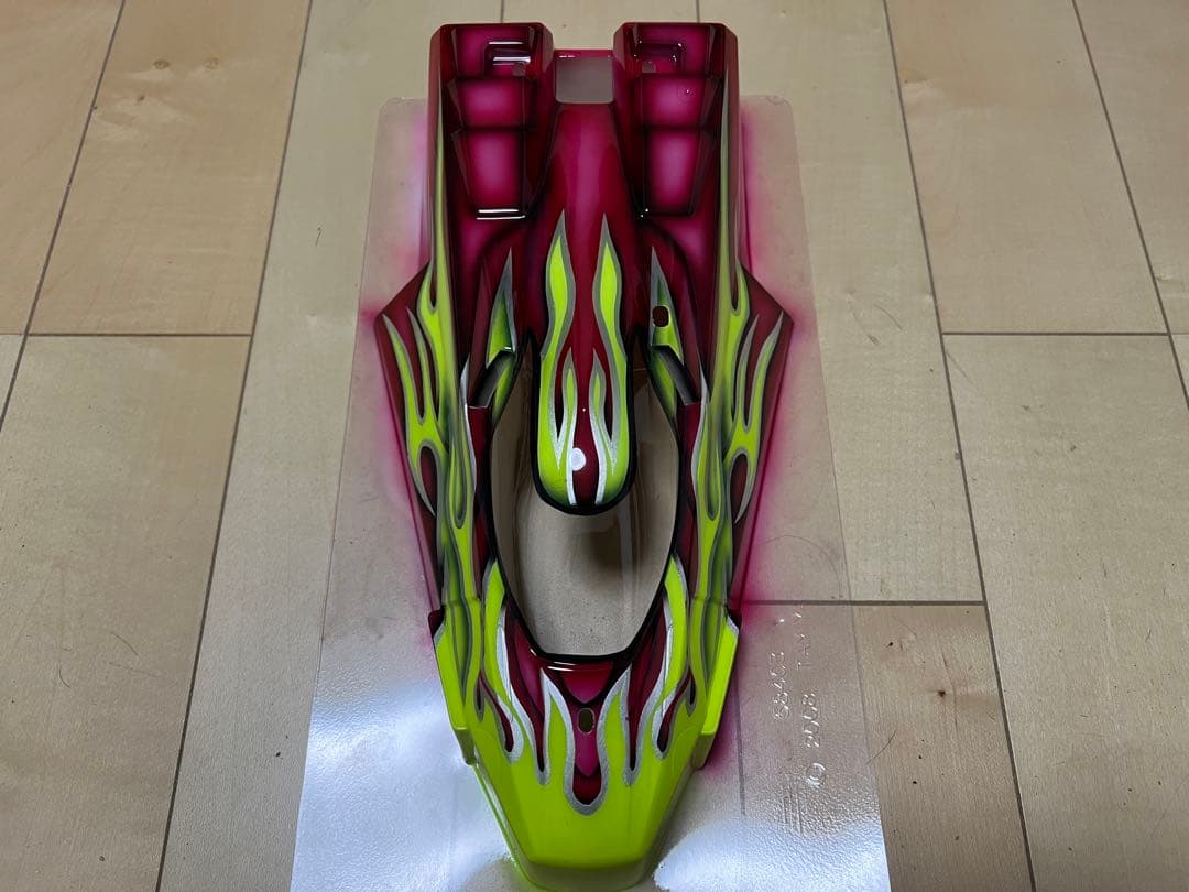 タミヤ　1/10電動バギー　ファイヤードラゴン　塗装済みボディ