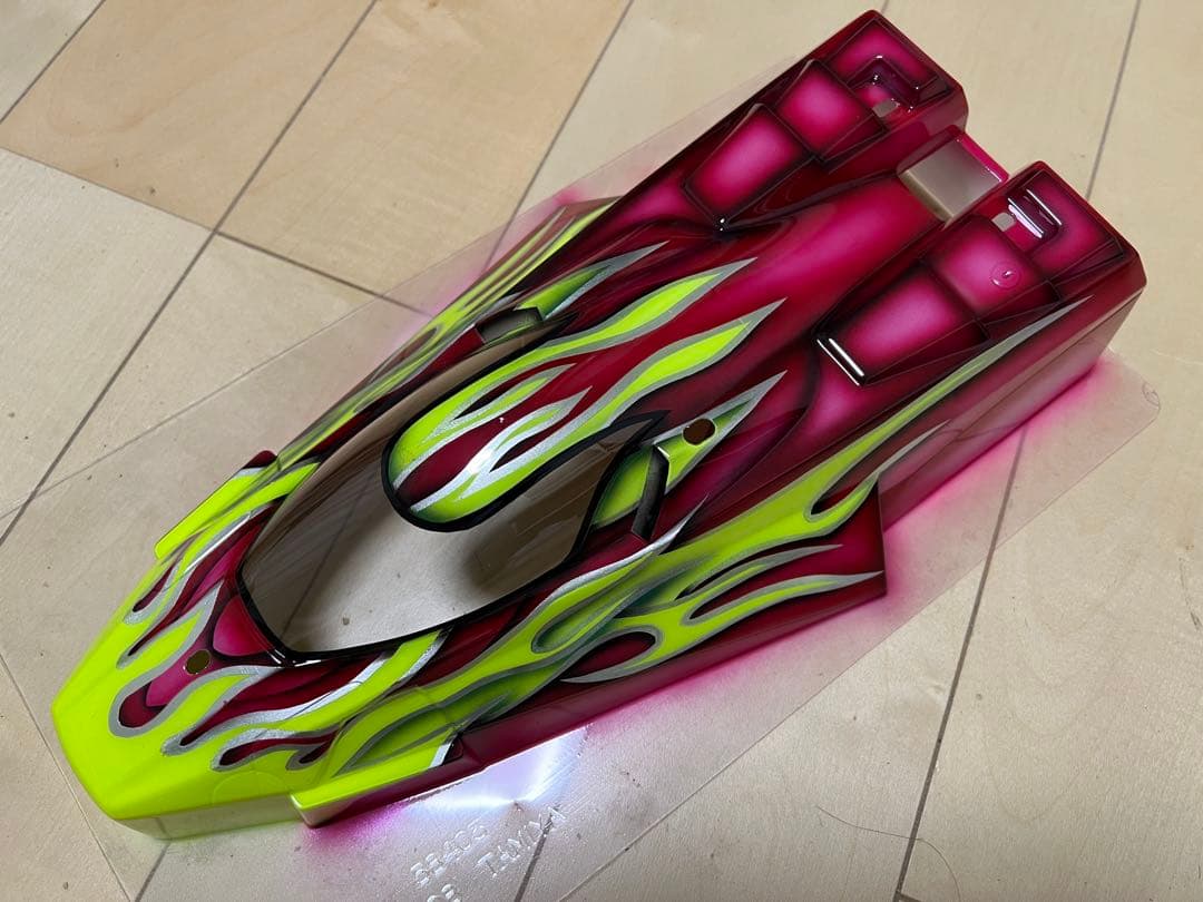 タミヤ　1/10電動バギー　ファイヤードラゴン　塗装済みボディ