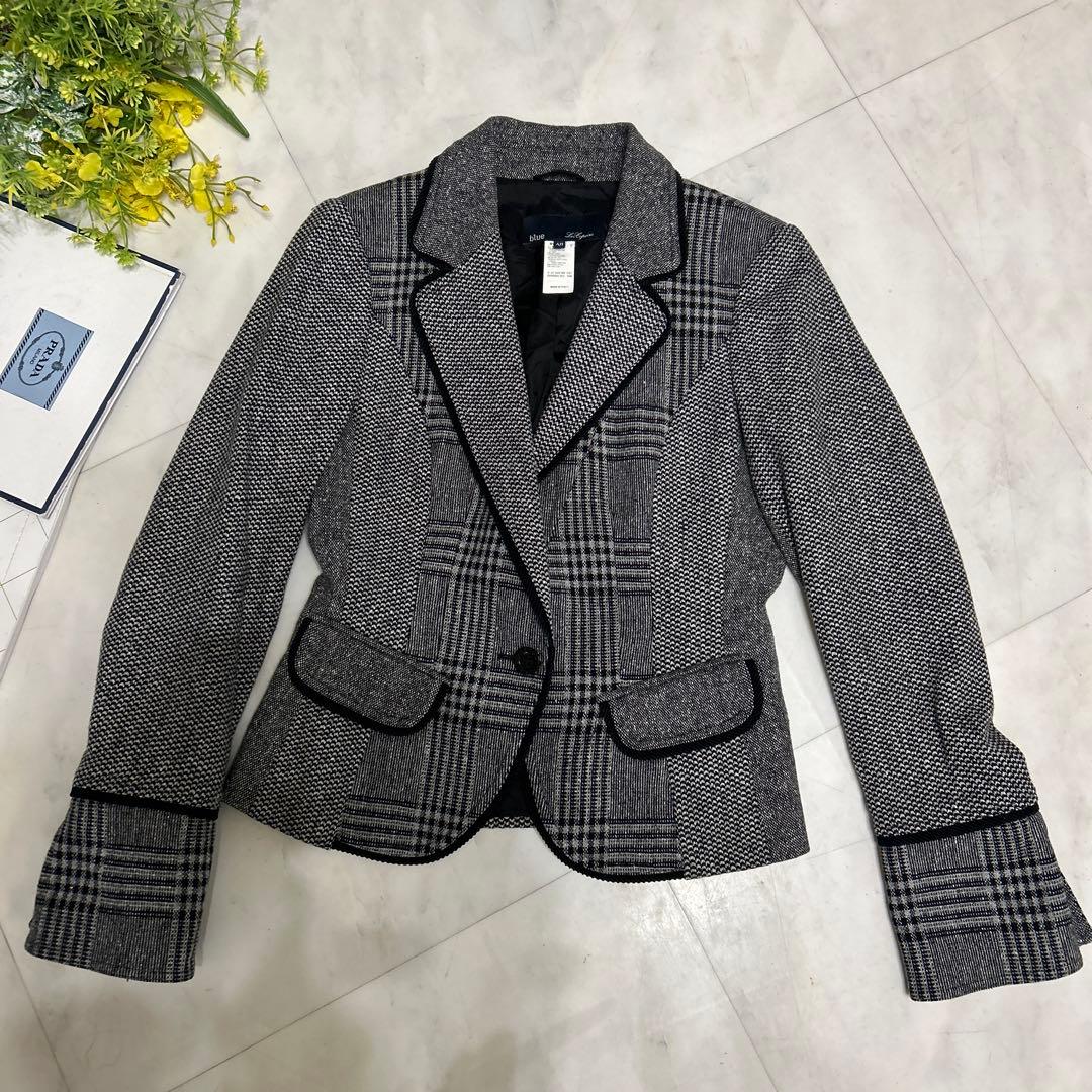 【美品】定価25万程　LES COPAINS 高級　イタリア製ジャケット