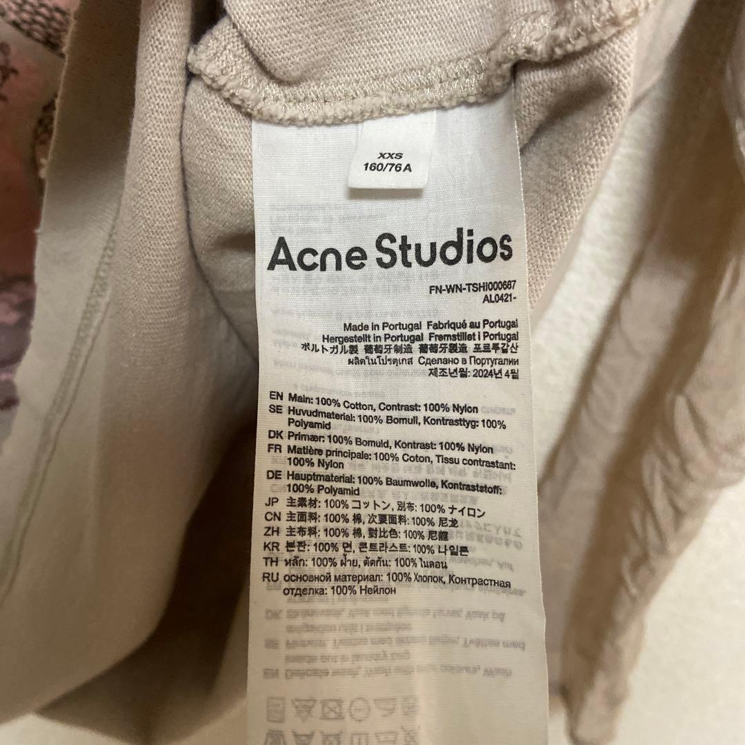 ACNE STUDIOS 半袖オーバーサイズTシャツ
