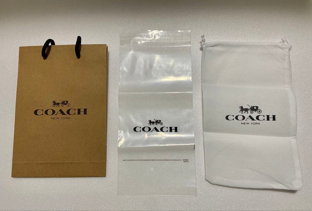 【新品未使用】COACH コーチ 長財布　ホワイト　C4452