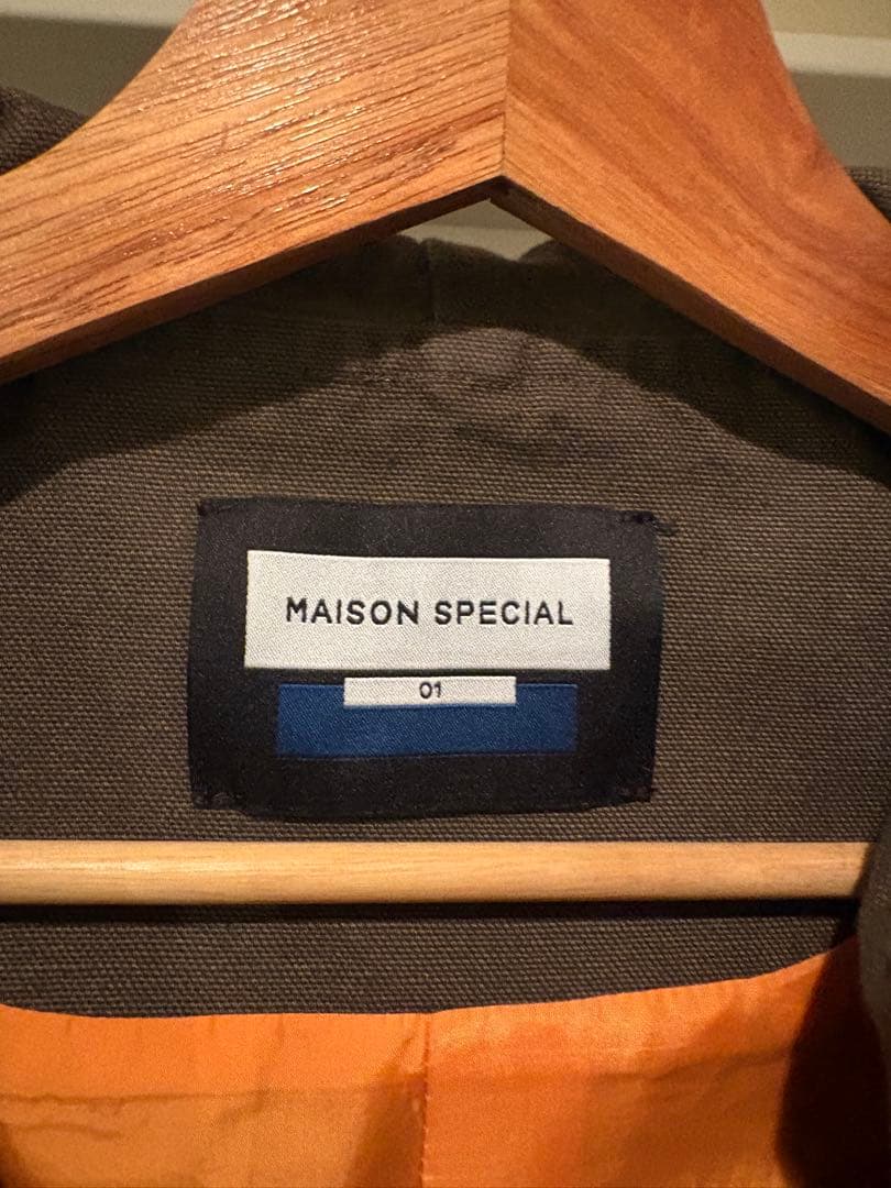 MAISON SPECIAL ミリタリーブルゾン