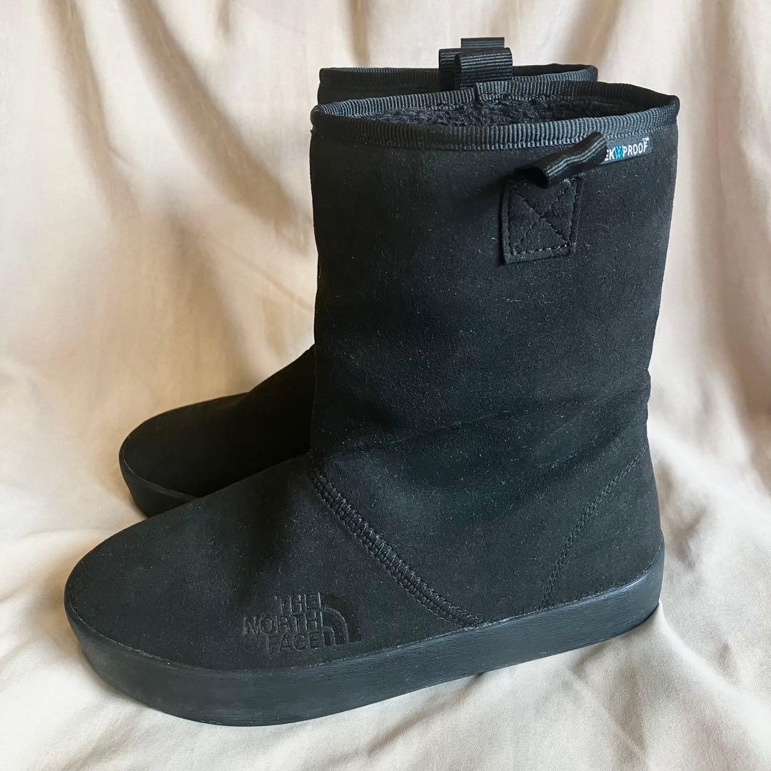 【THE NORTH FACE】ノースフェイス 23cmムートンブーツ ブラック