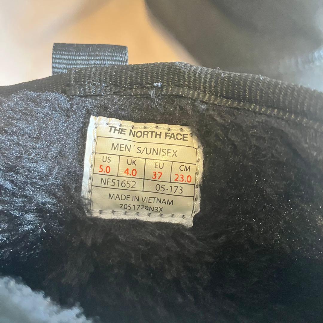 【THE NORTH FACE】ノースフェイス 23cmムートンブーツ ブラック