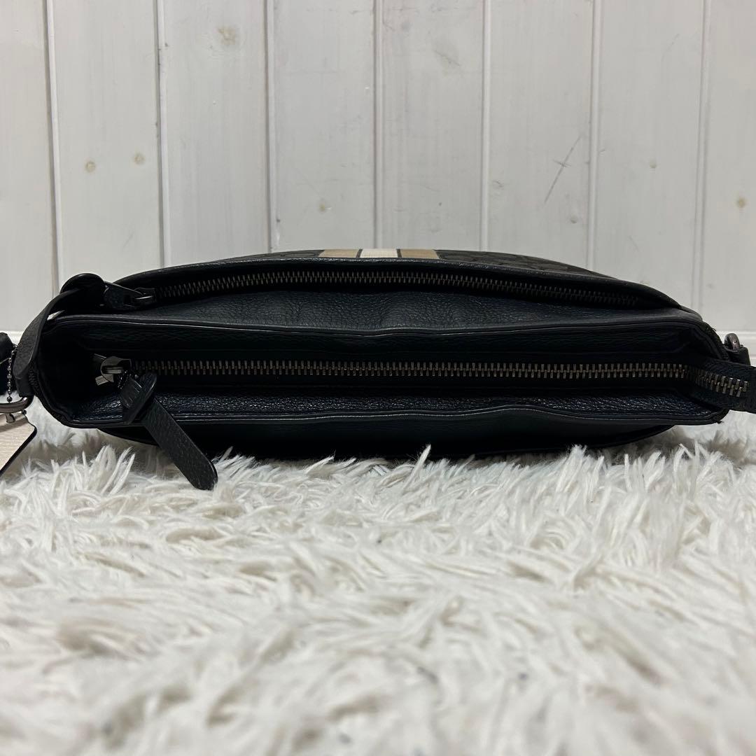 ⭐️未使用級⭐️コーチ スモールメッセンジャーバッグ ショルダー ジャガード レザー