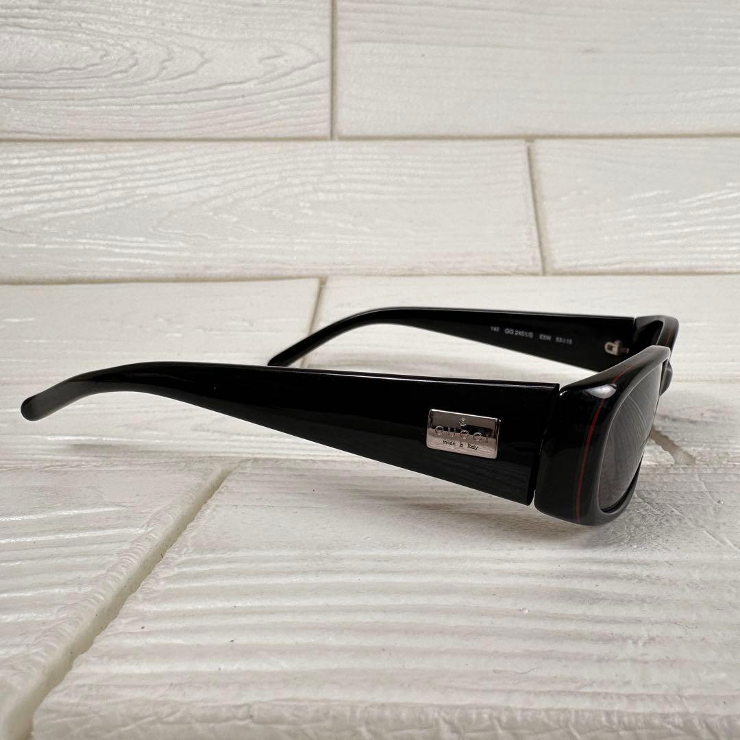 希少 GUCCI GG2451/S シェリー 黒 サングラス ユニセックス