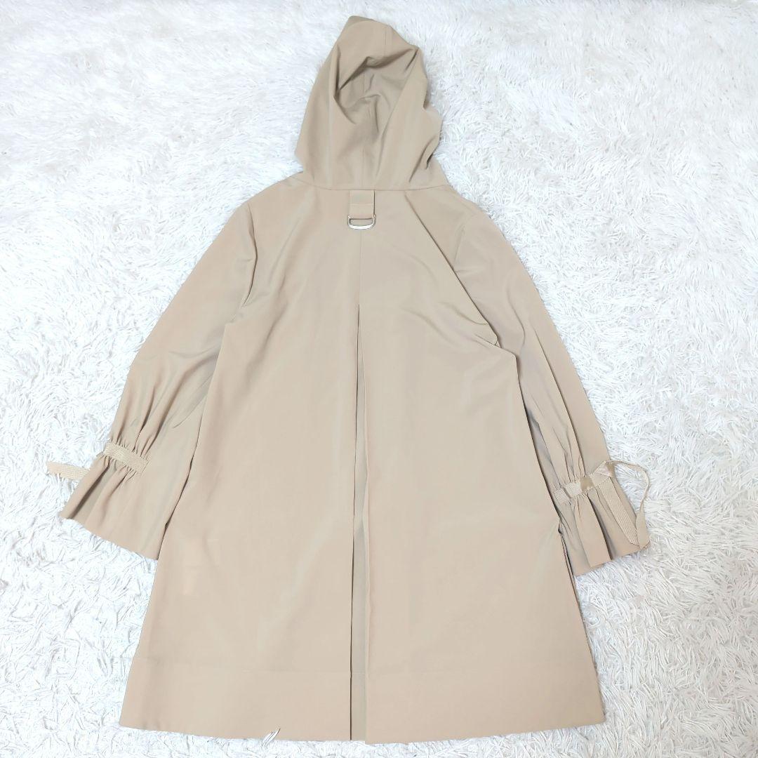 フォクシーニューヨーク♡スプリングコート 38 ベージュ Aライン