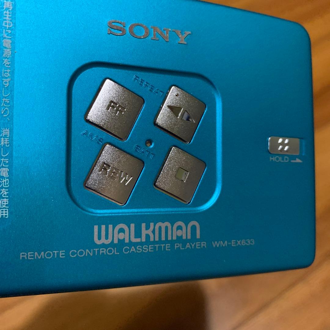 SONY ウォークマン カセットプレーヤー　昭和　レトロ　ジャンク　イヤホン