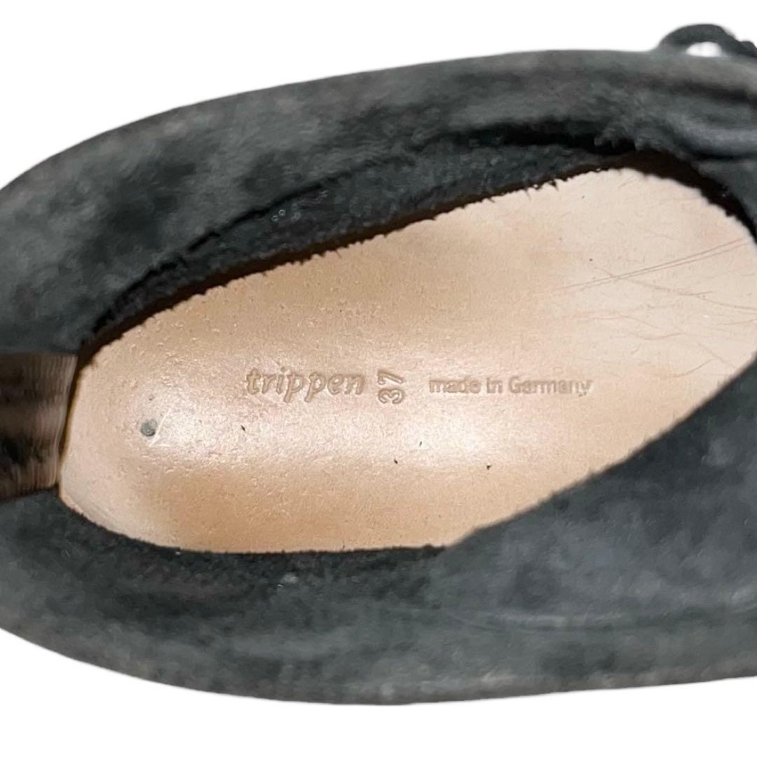 【極美品】◾️トリッペン◾️ショートブーツ◾️Bass◾️レースアップ◾️レザー◾️ブラック