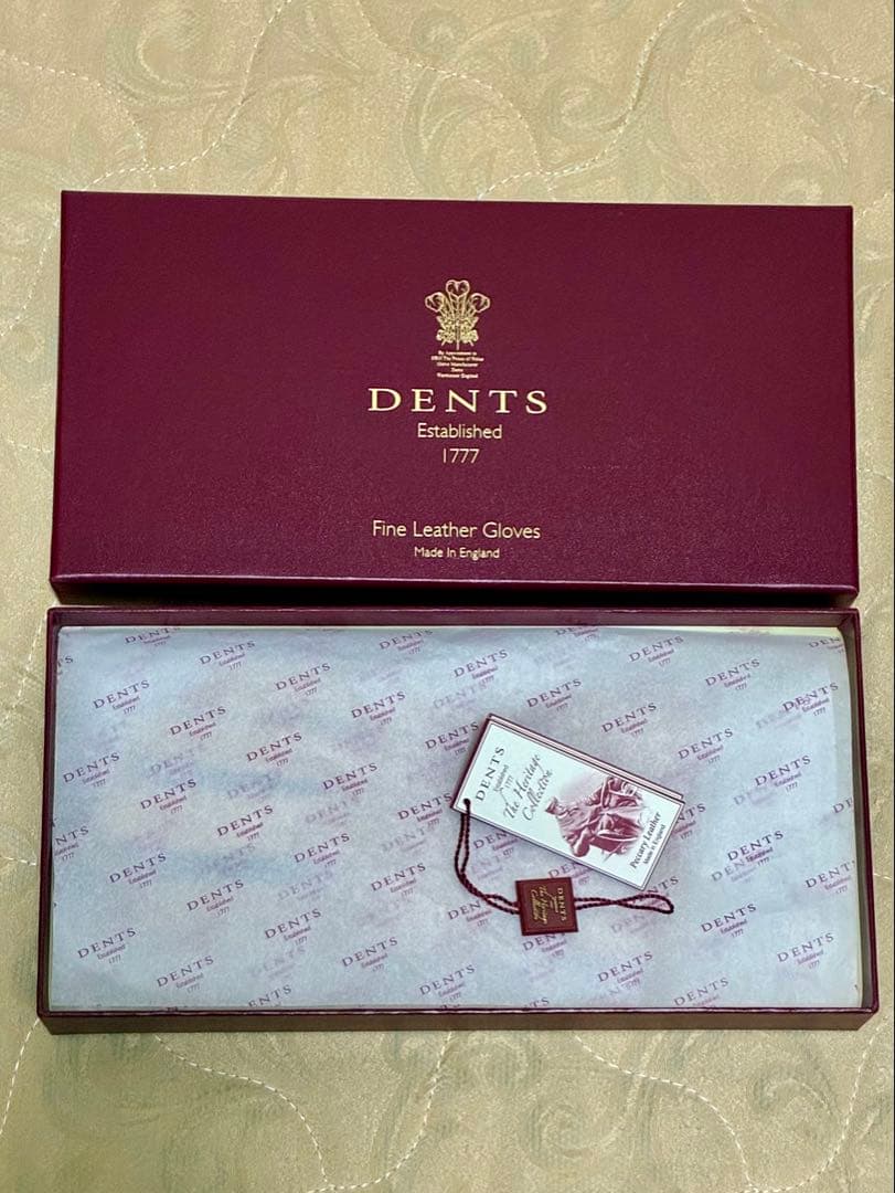 正規品 DENTS ペッカリーグローブ（裏地なし） 15-1043 7 1/2