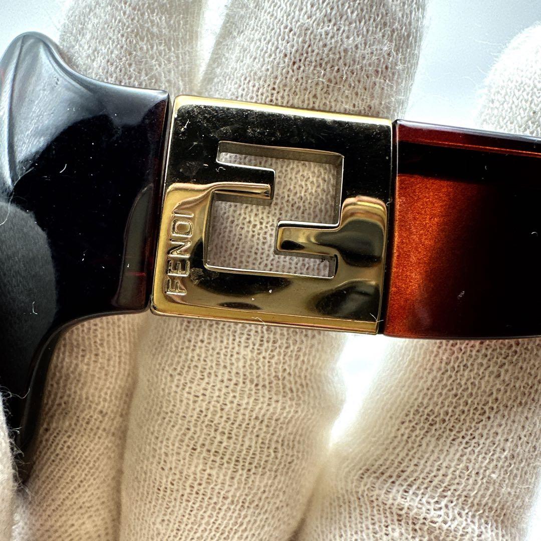 FENDI フェンディ べっこう サングラス ズッカモチーフ FF イタリア製