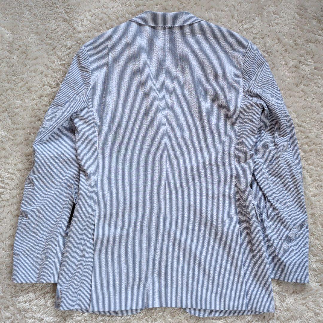 BURBERRY BLACKLABEL シアサッカーテーラードジャケット L
