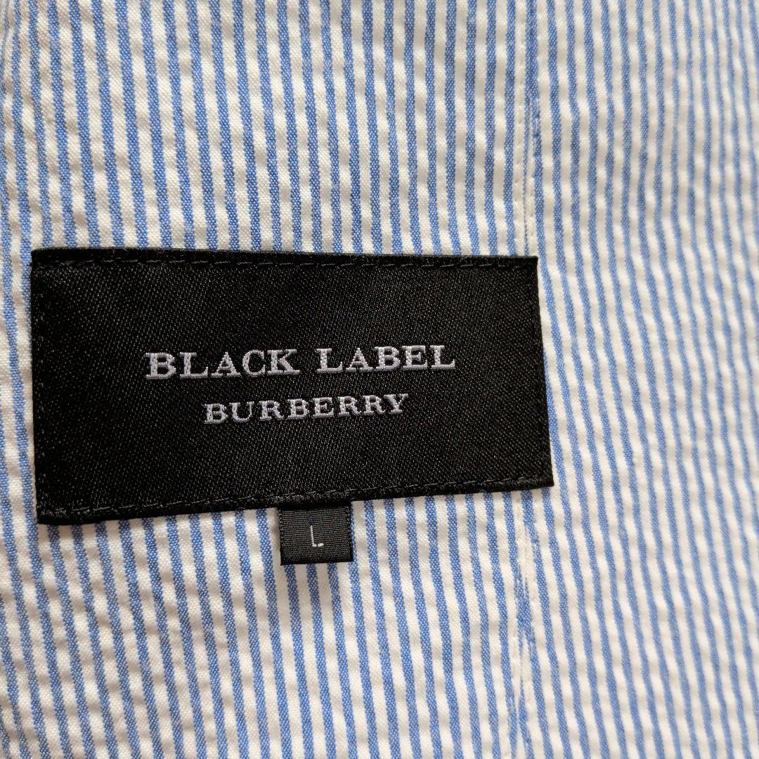BURBERRY BLACKLABEL シアサッカーテーラードジャケット L