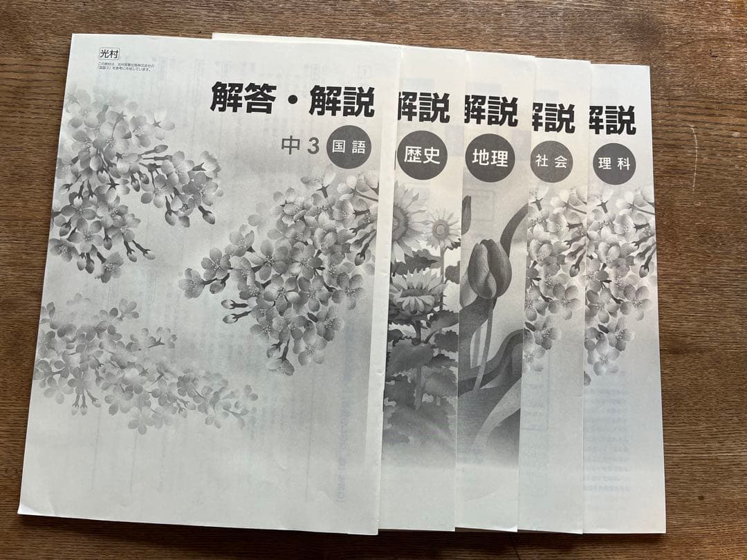iワーク (国、理、歴史、社会、地理)塾専用教材　教科書準拠 新品 別冊解答付き