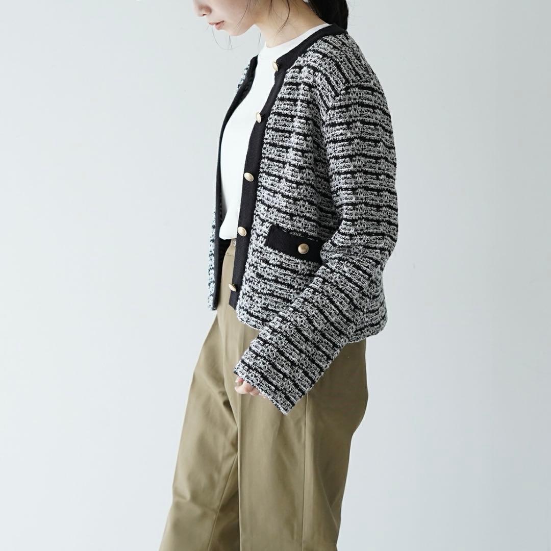 専用★THE SHINZONE TWEED KNIT CARDIGAN