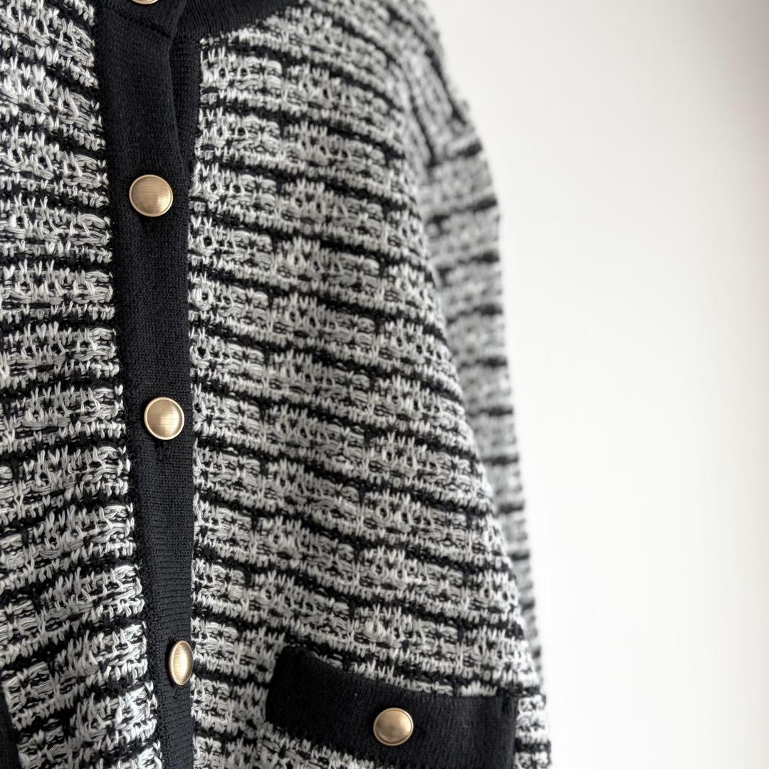 専用★THE SHINZONE TWEED KNIT CARDIGAN
