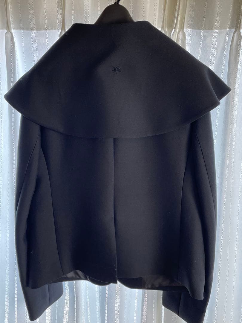 新品ACHE THEWide Collar Wool Silk Jacket