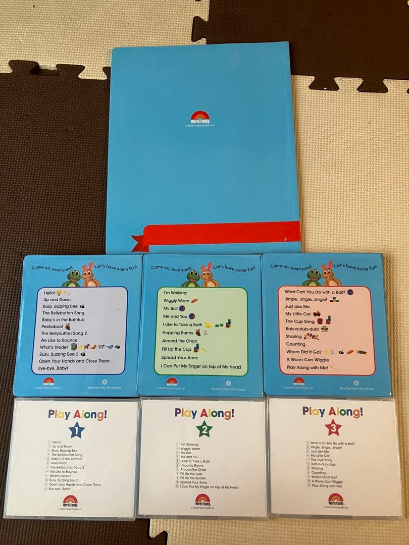 美品DWE プレイアロング　Play Along! 1, 2, 3 CD DVD