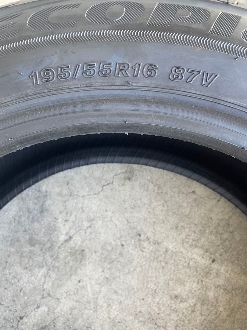 新車外し 195/55R16 4本セット