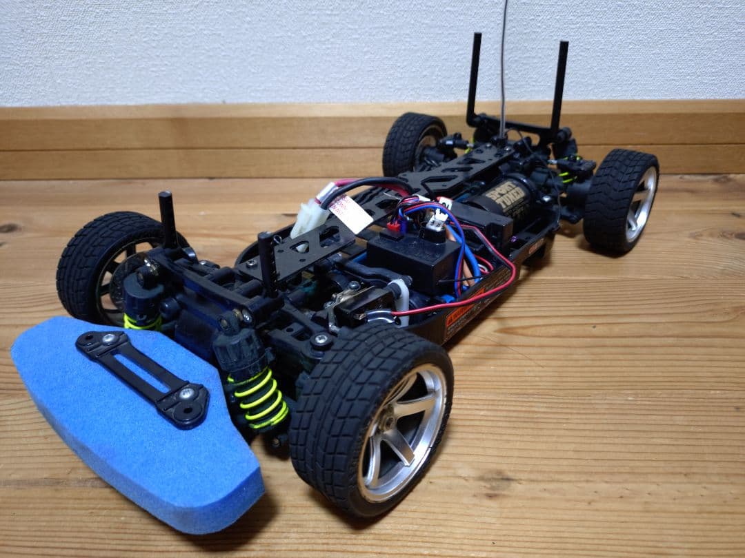 タミヤ　TT01　シャーシ　メカ　プロポ　オプション　セット　ジャンク