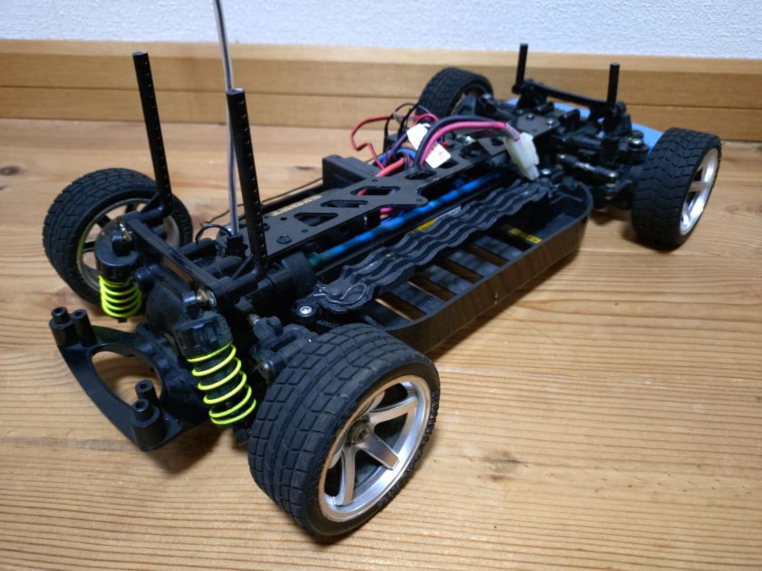 タミヤ　TT01　シャーシ　メカ　プロポ　オプション　セット　ジャンク