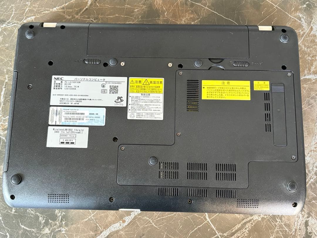 【ジャンク】NEC ノートPC LAVIE