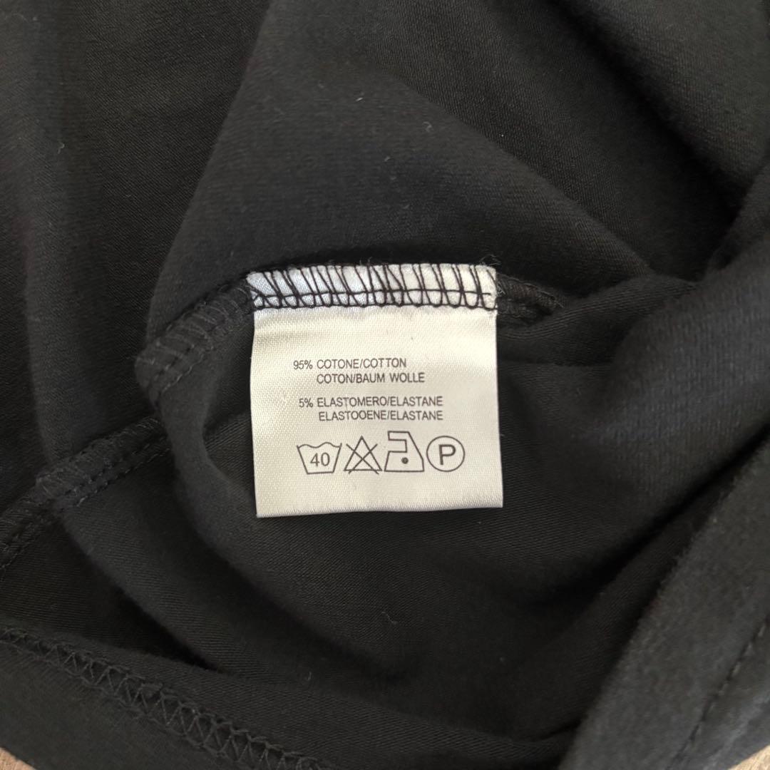 ⭐︎Burberry⭐︎未使用級 半袖ポロシャツ 黒 チェック柄襟