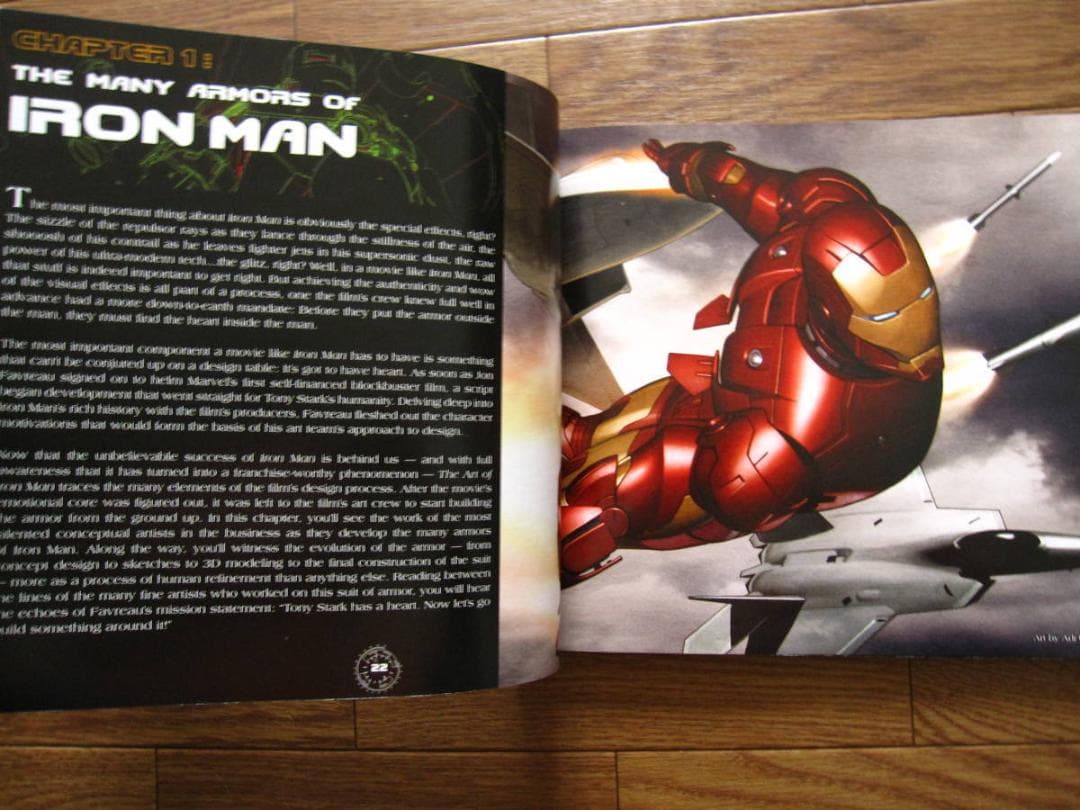 The Art of Iron Man　アイアンマン　Marvel