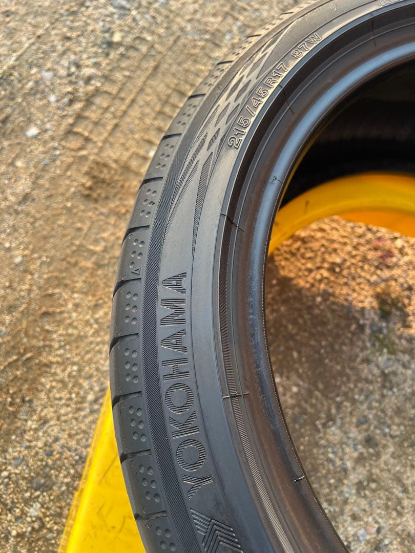 国産　2023年製　215/45R17 2本　カローラスポーツ　50プリウス