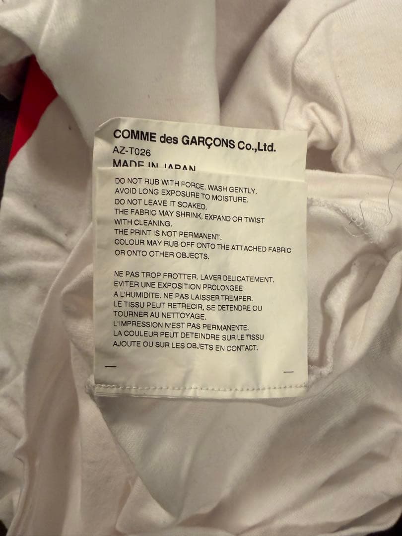 COMME des GARÇONS PLAY Tシャツ　M
