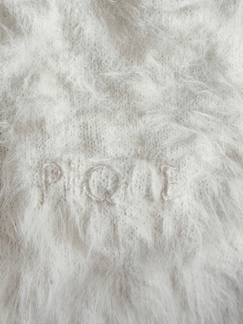 GELATO PIQUE フェザーラビットミニワンピースOWHT