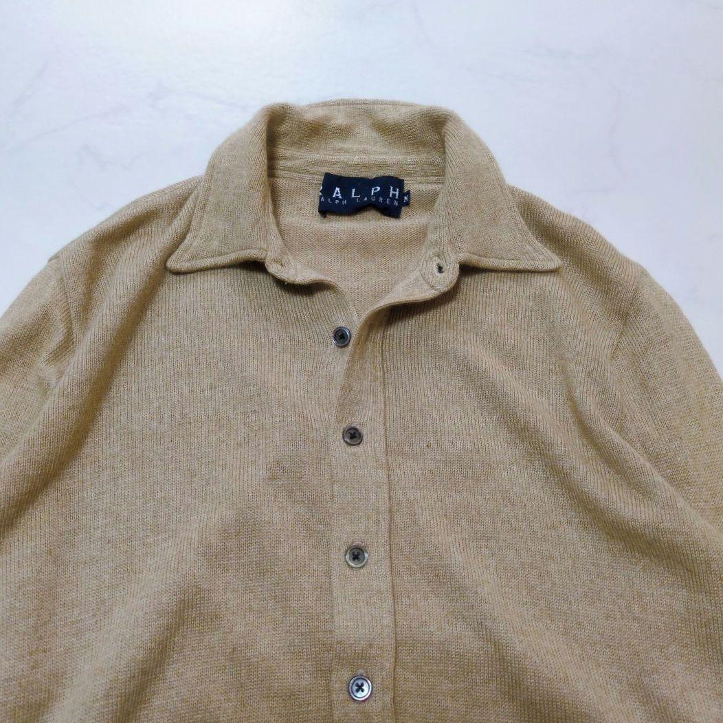 RALPHLAUREN✨️シルクカシミヤ ニットポロシャツ 大人の洗練スタイル❁