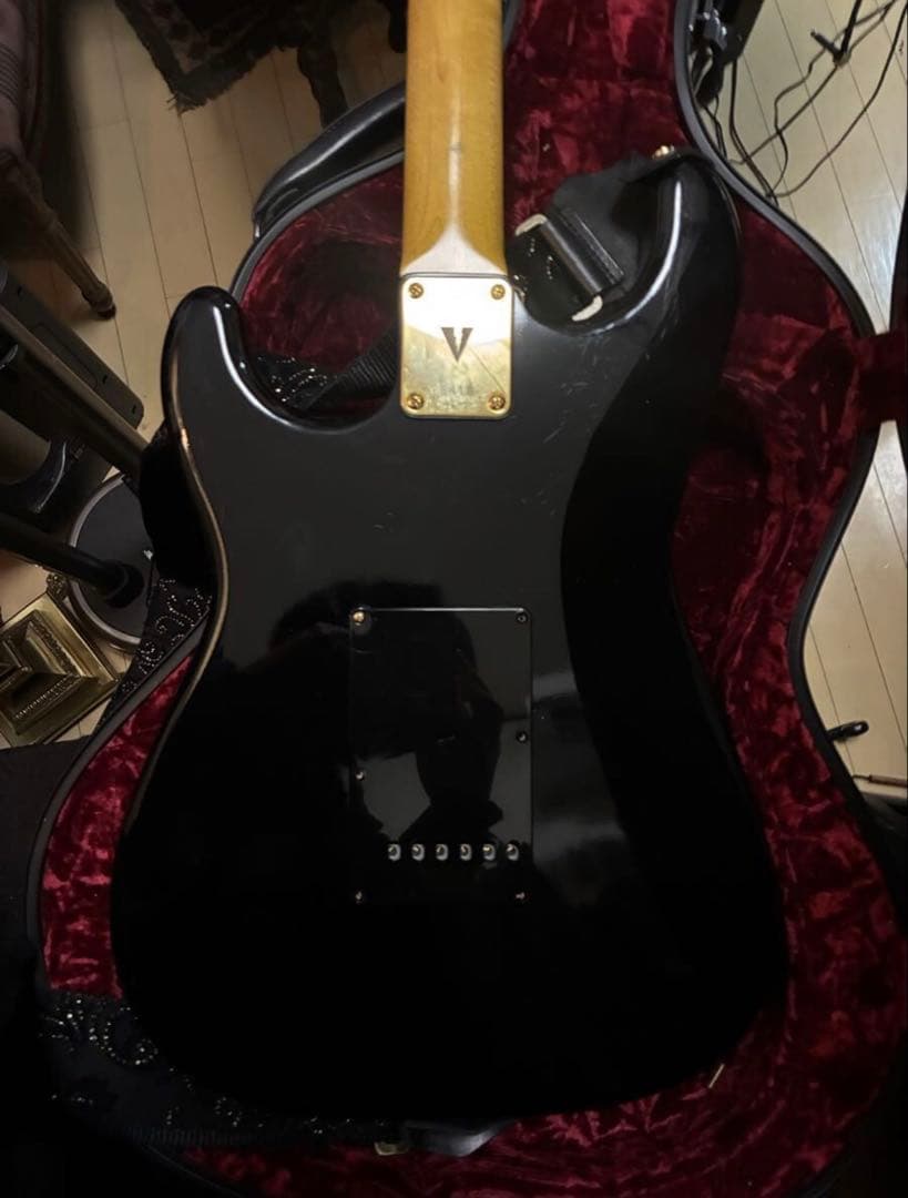 Vanzandt ストラト エレキギター　カスタム ゴールドパーツ