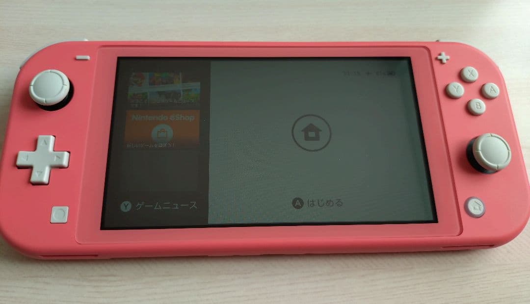 Switch Lite 　コーラルピンク　充電器　セット売り