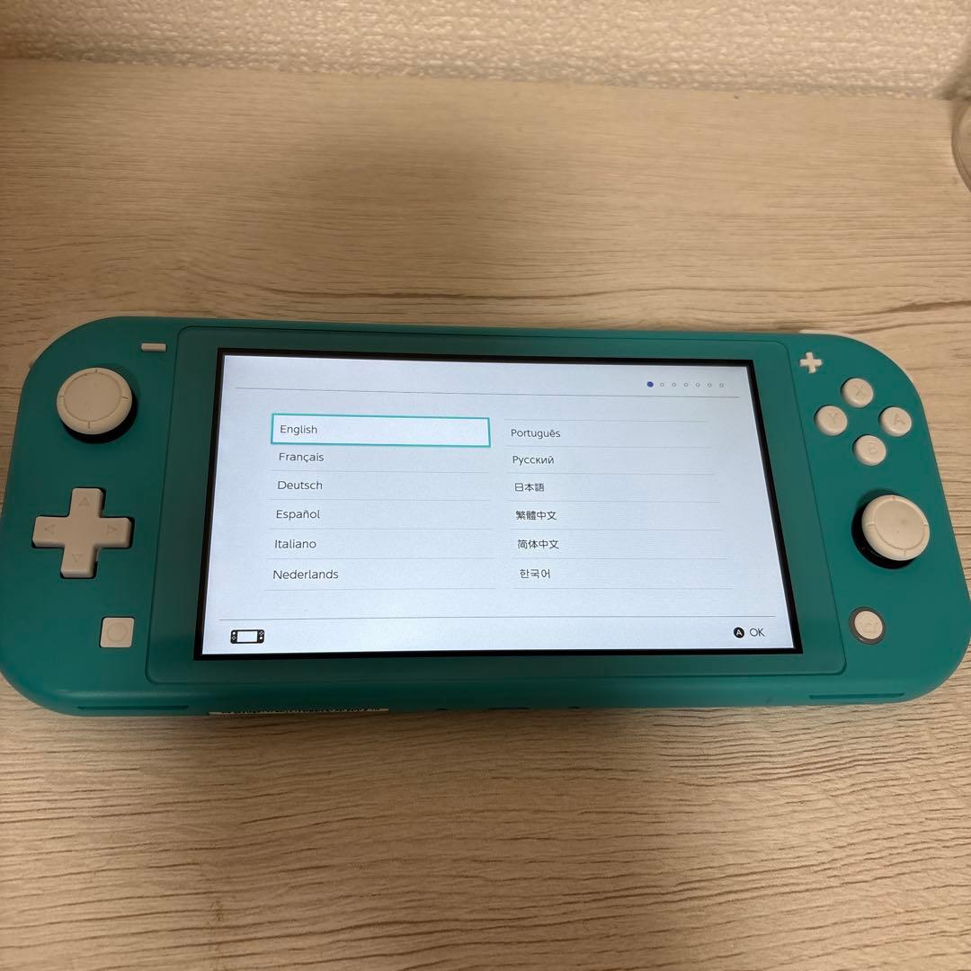 Nintendo Switch lite本体　ターコイズ