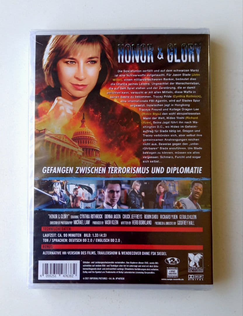 Honor and Glory(93) ゴッドフリー・ホー、シンシア・ラスロック